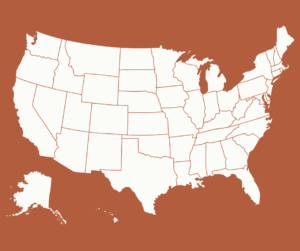Map of USA