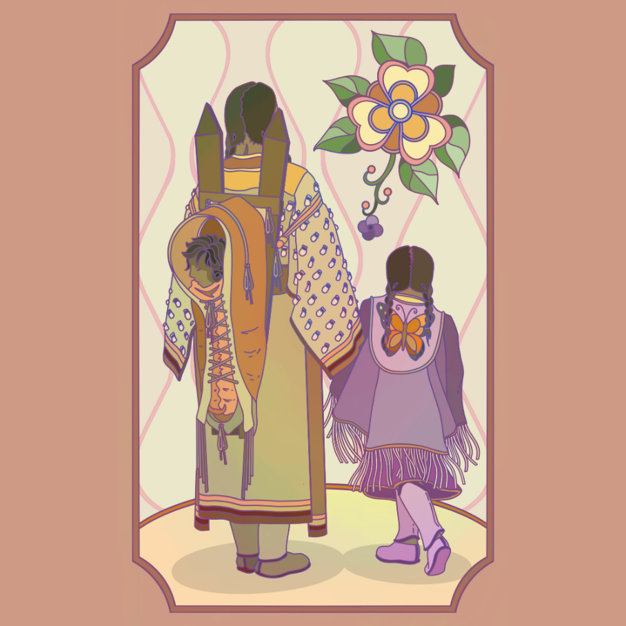 2026 Annual Conference artwork titled "Ready To Bloom" by Gene Irwin, Muscogee